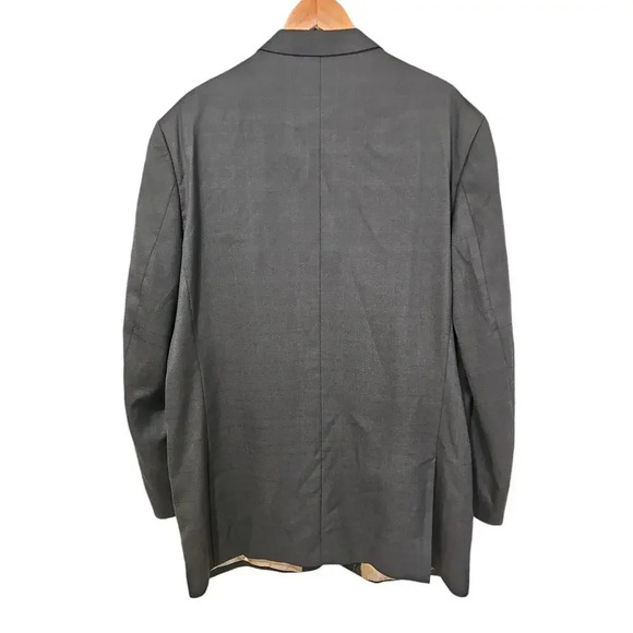 Stacy Adams Gold Men's Blazer Black Size 46L - Picture 2 of 4